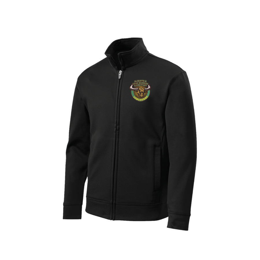 ACBE-Fleece Full-Zip Jacket (Black)