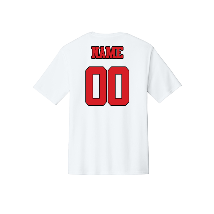 Quarterback Club-White Fan Shirt-Personalized