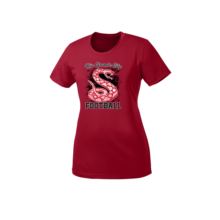 Quarterback Club-Red Fan Shirt-Personalized