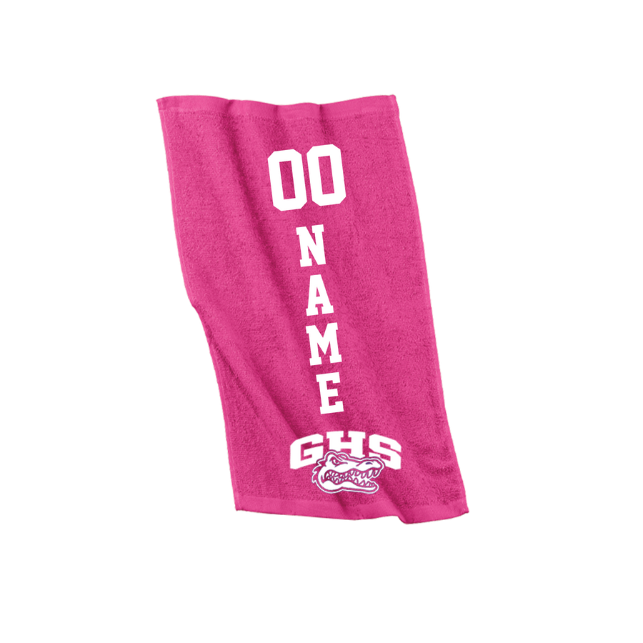 Grulla Cancer Awareness-Personalized-Rally Towel