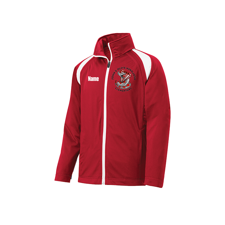J&O Sport-Tek® Youth Tricot Track Jacket (Personalized)