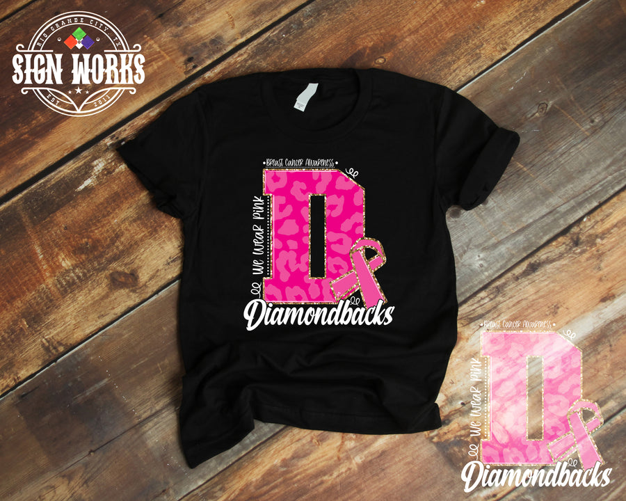Diamondback Cancer Awareness Shirt
